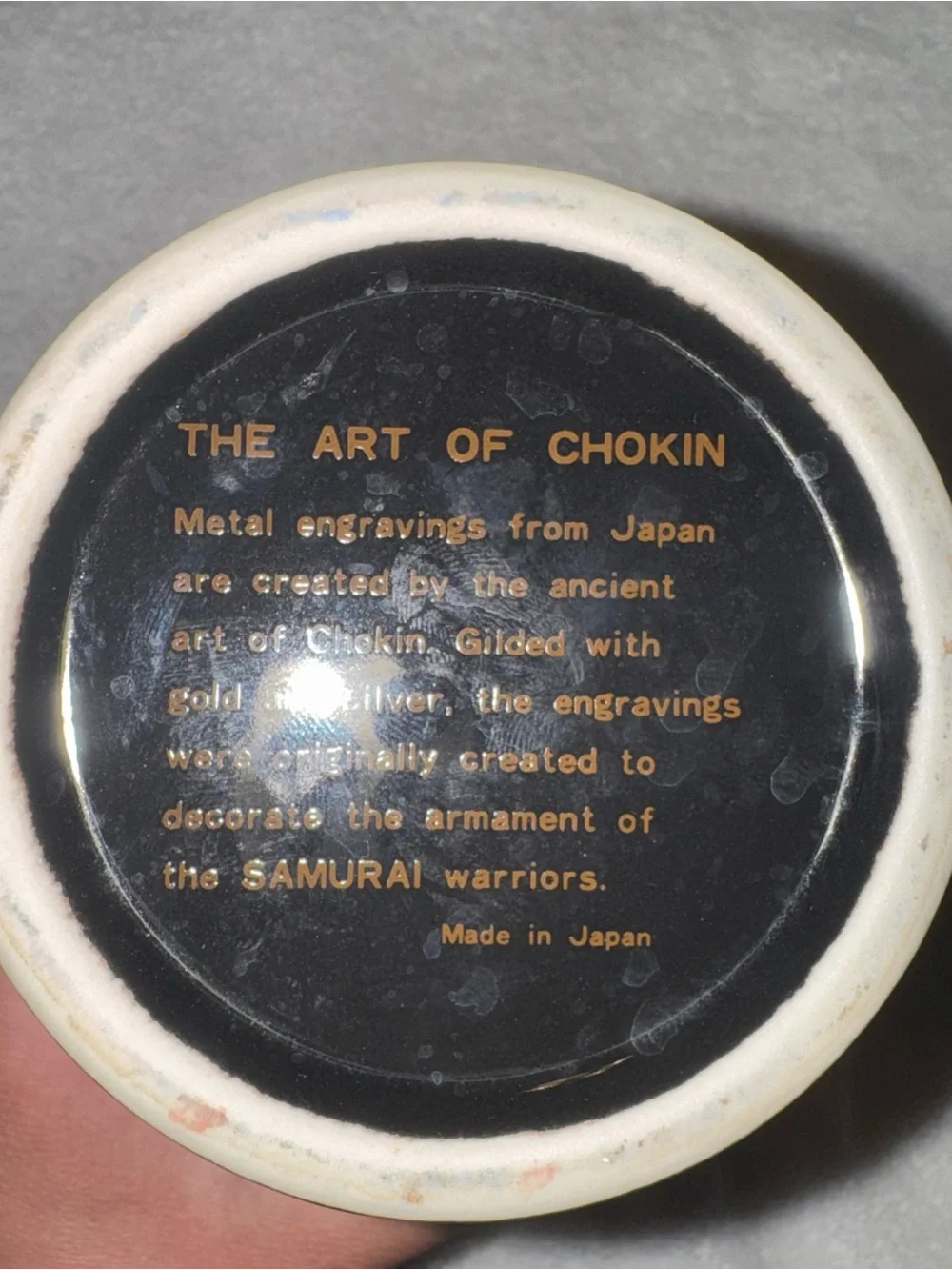 The Art of Chokin elegant black